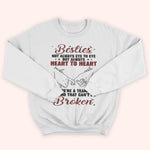 Bestie Custom Shirt Not Always Eye To Eye But Always Heart To Heart Personalized Best Friend Gift