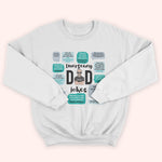 Dad Custom Shirt Emergency Dad's Jokes Personalized Gift