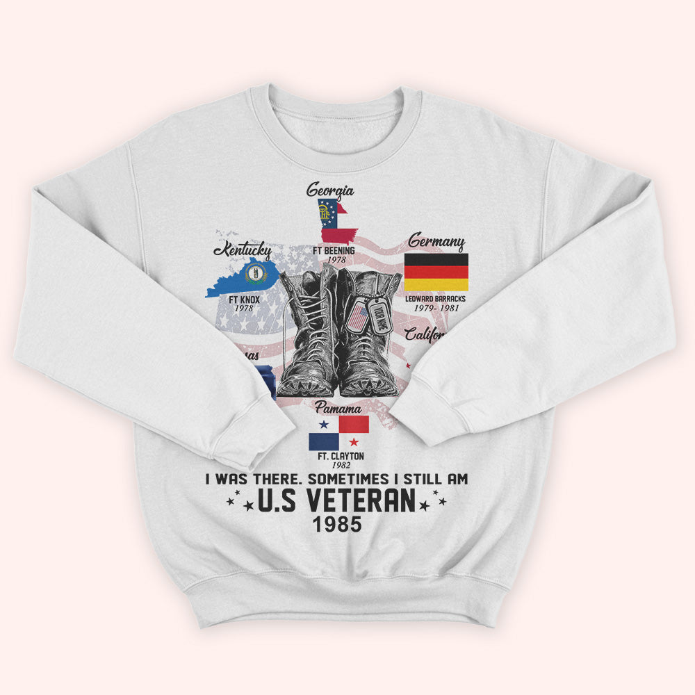 Veteran Custom Shirt Been There Done That And Damn Proud Of It Combat Boots Personalized Gift