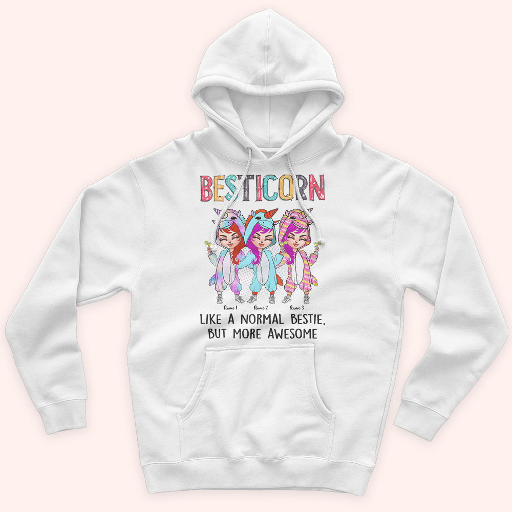 Bestie Custom Shirt Besticorn Like Normal Bestie But More Awesome Personalized Gift