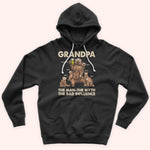 Grandpa Custom Shirt The Man The Myth The Bad Influence Personalized Gift