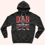 Dad Custom Shirt We Love You In Every Universe Father's Day Personalized Gift