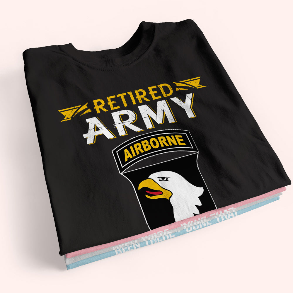 Veteran Custom Retired Shirt Personalized Gift