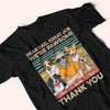 Dog Dad Custom Shirt Great Job We&#39;re Pawsome Thank You Personalized Gift
