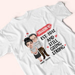 Couple Custom Shirt Hubby And Wifey Personalized Gift