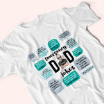 Dad Custom Shirt Emergency Dad's Jokes Personalized Gift