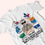 Veteran Custom Shirt My Time In Uniform Is Over But Being A Veteran Never Ends Personalized Gift