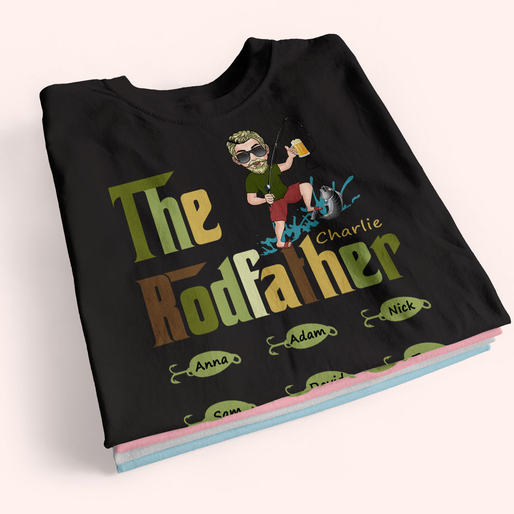 Fishing Custom Shirt The Rodfather Doll Personalized Gift