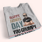 Dad Custom Shirt Happy Father's Day You Grumpy Old Fart Funny Personalized Gift