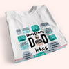 Dad Custom Shirt Emergency Dad&#39;s Jokes Personalized Gift