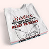 Bestie Custom Shirt Not Always Eye To Eye But Always Heart To Heart Personalized Best Friend Gift