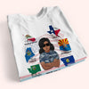 Female Veteran Custom Shirt Been There Done That and Damn Proud Of It Personalized Gift