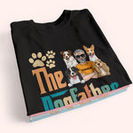 Dog Dad Custom Shirt The Dog Father Personalized Gift