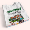Camping Custom Shirt Grandma&#39;s Happy Campers Personalized Gift