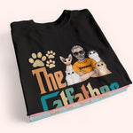 Cat Dad Custom Shirt The Cat Father Personalized Gift