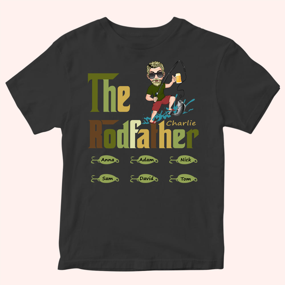 Fishing Custom Shirt The Rodfather Doll Personalized Gift