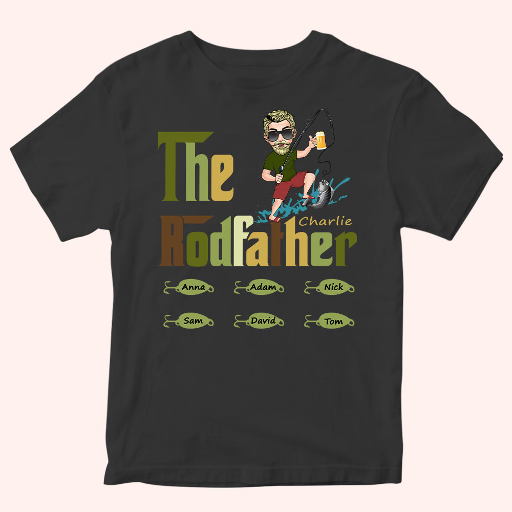 Fishing Custom Shirt The Rodfather Doll Personalized Gift - PERSONAL84