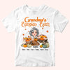 Halloween Custom Shirt Grandma&#39;s Pumpkin Patch Personalized Gift