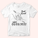 Dad Custom Shirt Best Friend Since Day One Personalized Father's Day Gift