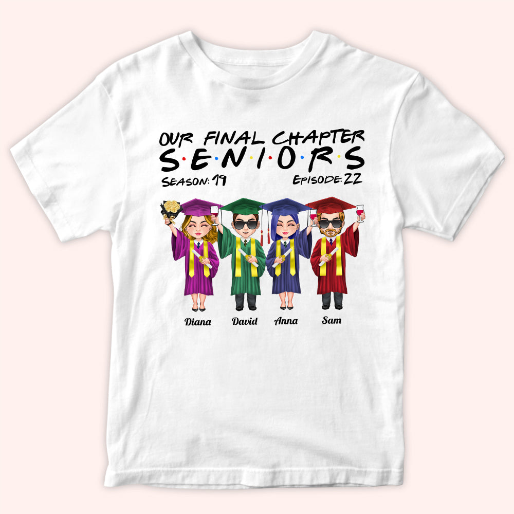 Graduation Custom Shirt Our Final Chapter Senior Personalized Gift