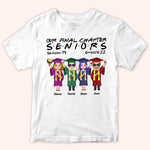 Graduation Custom Shirt Our Final Chapter Senior Personalized Gift