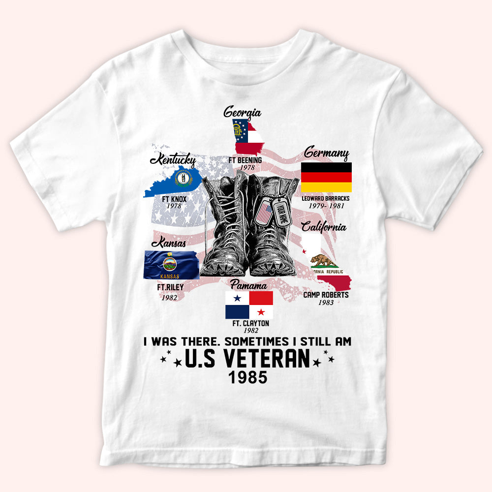 Veteran Custom Shirt Been There Done That And Damn Proud Of It Combat Boots Personalized Gift