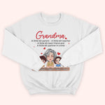 Grandma Custom Shirt A Little Bit Teacher Parent Best Friends And Partner In Crime Personalized Gift