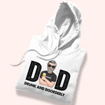 Dad Custom Shirt Drunk And Disorderly Personalized Gift For Father