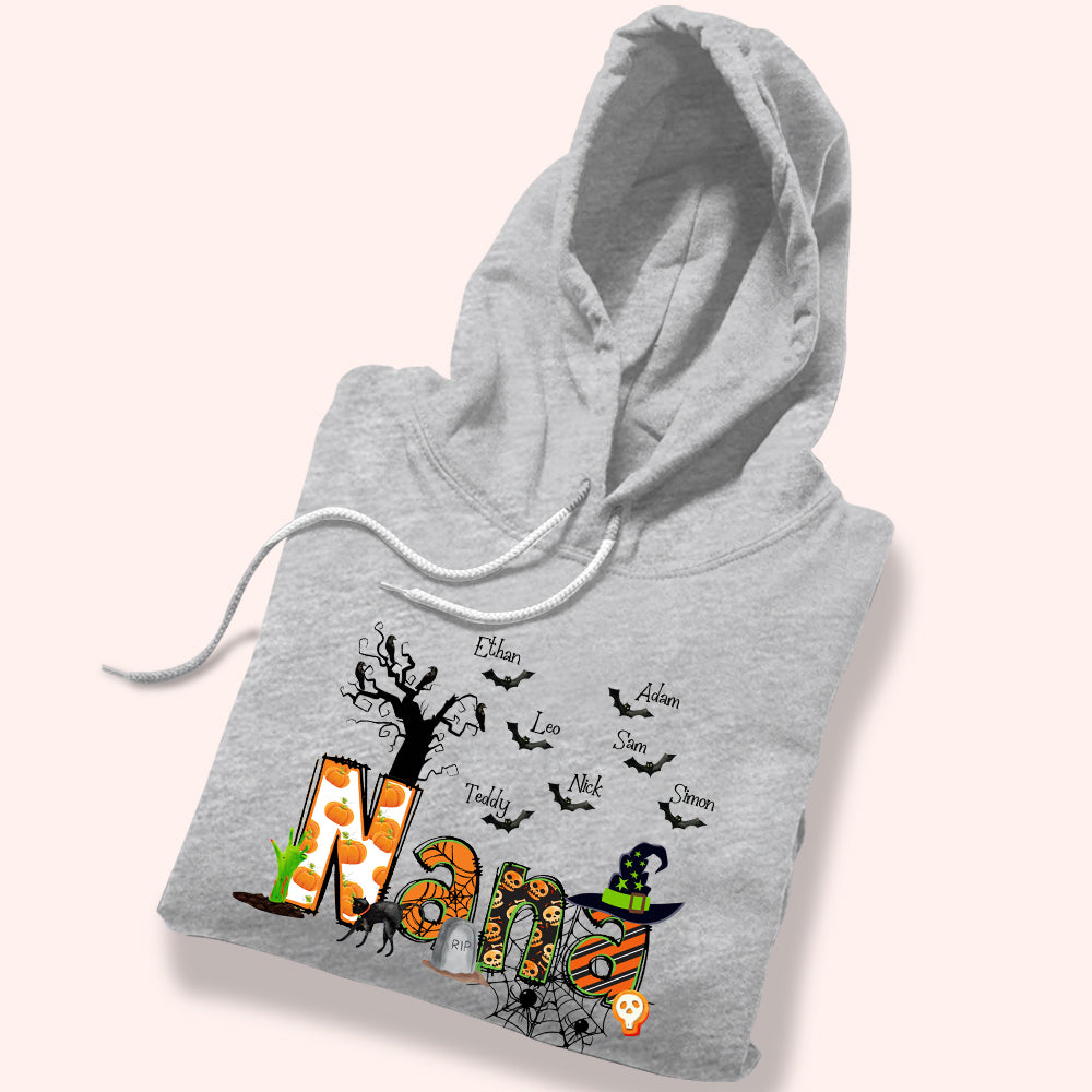 Halloween Custom Shirt Nana Personalized Gift