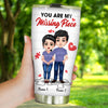 Couple Custom The Day I Met You I Found My Missing Piece Personalized Gift For Him Her