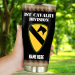 Army Veteran Custom Tumbler Proudly Served Personalized Gift