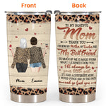 Mother Daughter Custom Tumbler Thank You For Being My Mother Personalized Gift