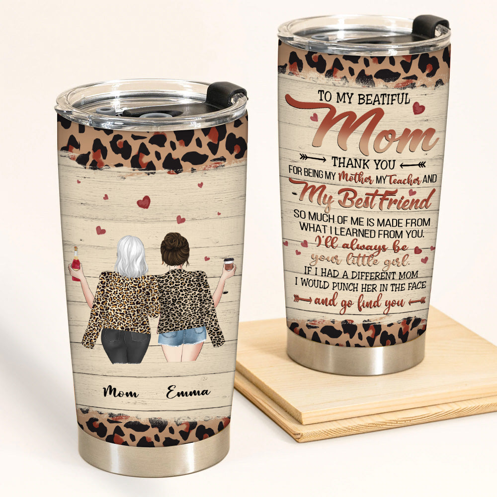 Mother's Day - Mother's Day Tumbler Mom Daughter Tumbler Mother