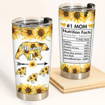 Mom Custom Tumbler No 1 Mum Nutrition Facts Personalized Gift For Mama Bear