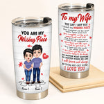 Couple Custom The Day I Met You I Found My Missing Piece Personalized Gift For Him Her