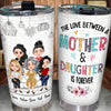 Mother Daughter Custom Tumbler The Love Is Forever Personalized Gift