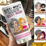 Mother Custom Tumbler Tested Positive For Being The Best Mum Funny Personalized Gift