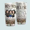 Bestie Custom Tumbler I Would Fight A Bear For You Personalized Best Friend Gift