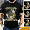 US Army Veteran Custom All Over Printed Shirt Once A Soldier Always A Soldier Personalized Gift