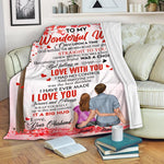 Valentine's Day Custom Blanket God Blessed The Broken Road That Lead Me Straight To You Couple Personalized Gift - PERSONAL84