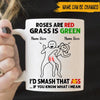 Valentine&#39;s Day Custom Mug I&#39;d Smash That Ass Funny Naughty Personalized Gift For Her - PERSONAL84