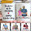 Valentine&#39;s day Mug Personalized Names Thanks For All The Orgasms Personalized Gift - PERSONAL84