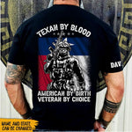 Veteran Custom All Over Printed Shirt American By Birth Veteran By Choice Personalized Gift - PERSONAL84