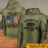 Veteran Custom Hoodie Property of U.S Military Personalized Gift - PERSONAL84