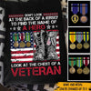 Veteran Custom Shirt Don&#39;t Look At The Back Of A Jersey To Find The Name Of A Hero Personalized Gift - PERSONAL84