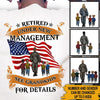 Veteran Custom Shirt Retired Under New Commader-in-chief See Grandkids For Detail Personalized Gift - PERSONAL84