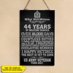 Veteran Custom Sign Personalized Gift - PERSONAL84