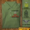 Veteran&#39;s Day Custom Polo Shirt Proudly Served Personalized Gift - PERSONAL84