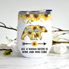 Mom Custom Wine Tumbler All A Mama Needs Is Wine And Her Cubs Personalized Gift