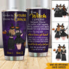 Witch Best Friends Custom Tumbler Witch By Nature Best Friend By Choice - PERSONAL84